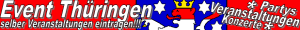 Veranstaltungen in Th�ringen - selber Events eintragen