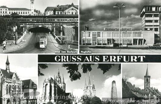 Erfurt um 1960