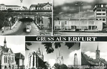 Erfurt um 1960